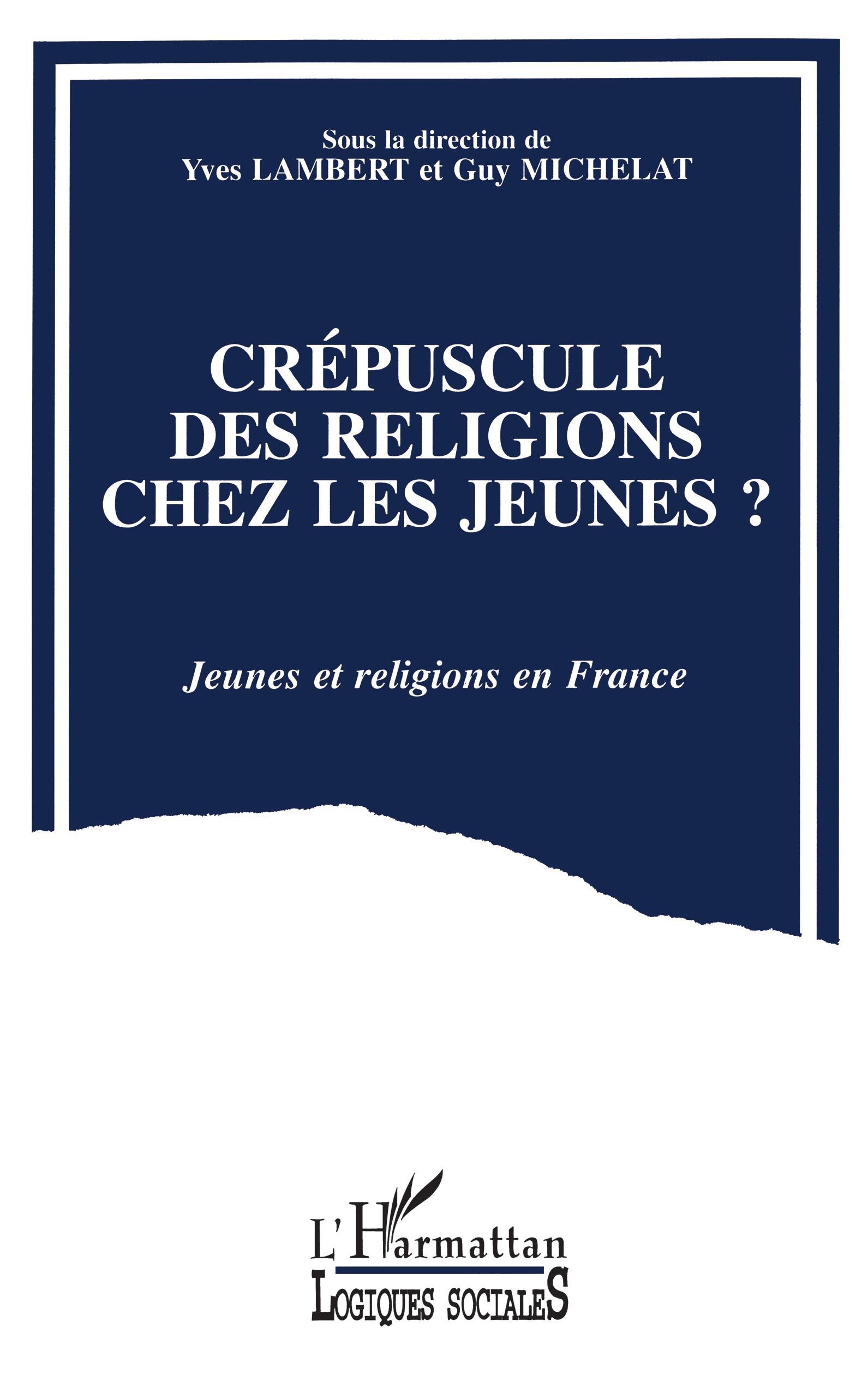 Crépuscules des religions chez les jeunes