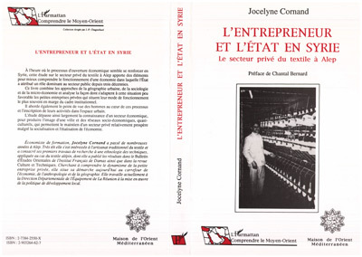 L'entrepreneur et l'Etat en Syrie