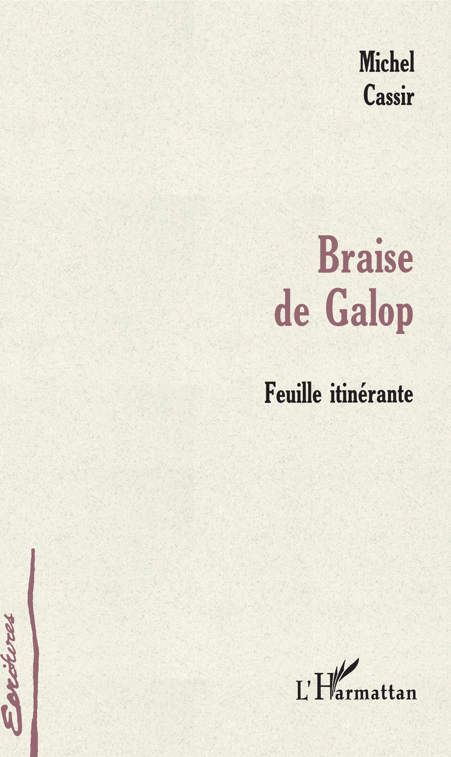 BRAISE DE GALOP