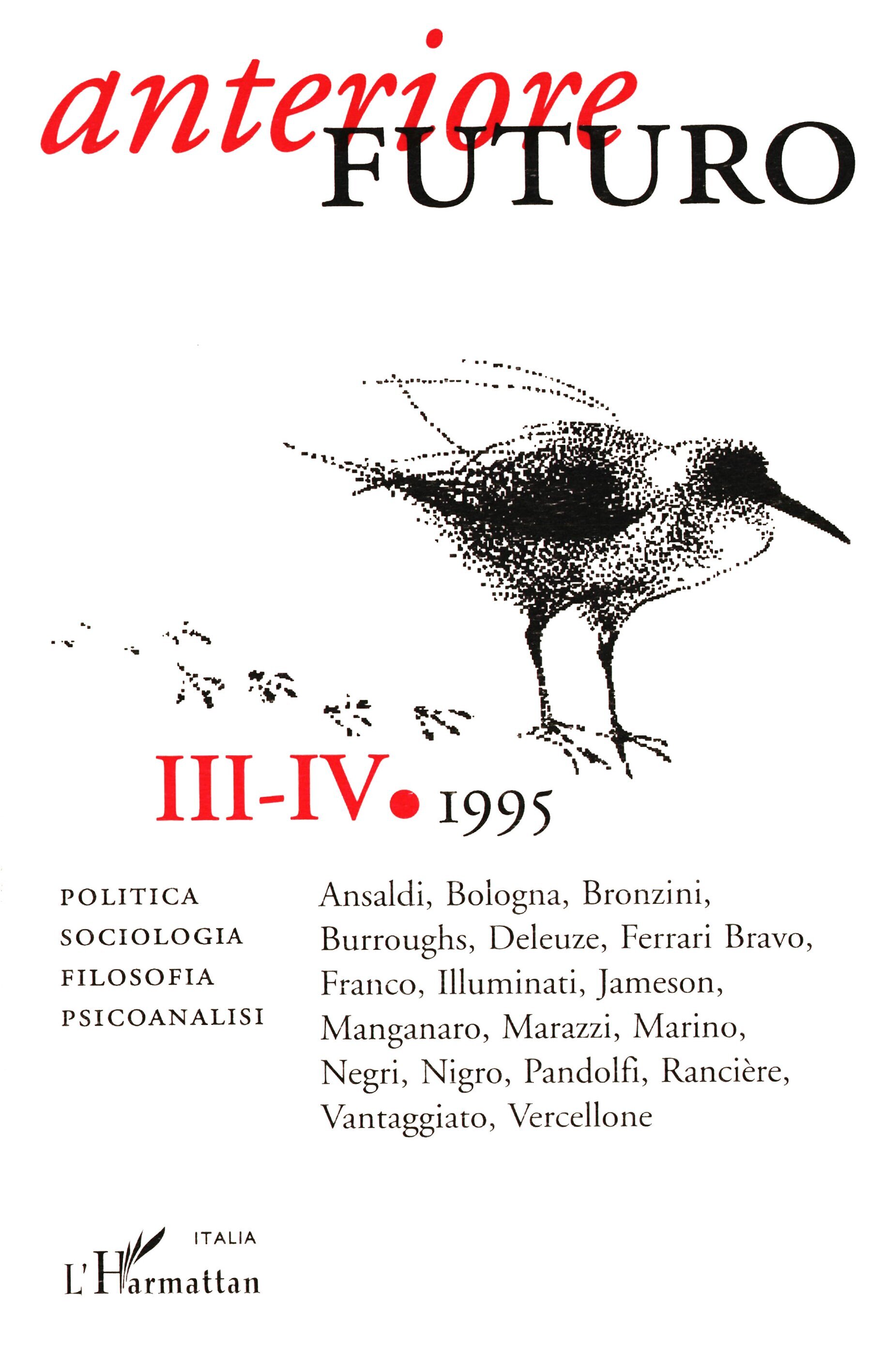 FUTURO ANTERIORE 3-4