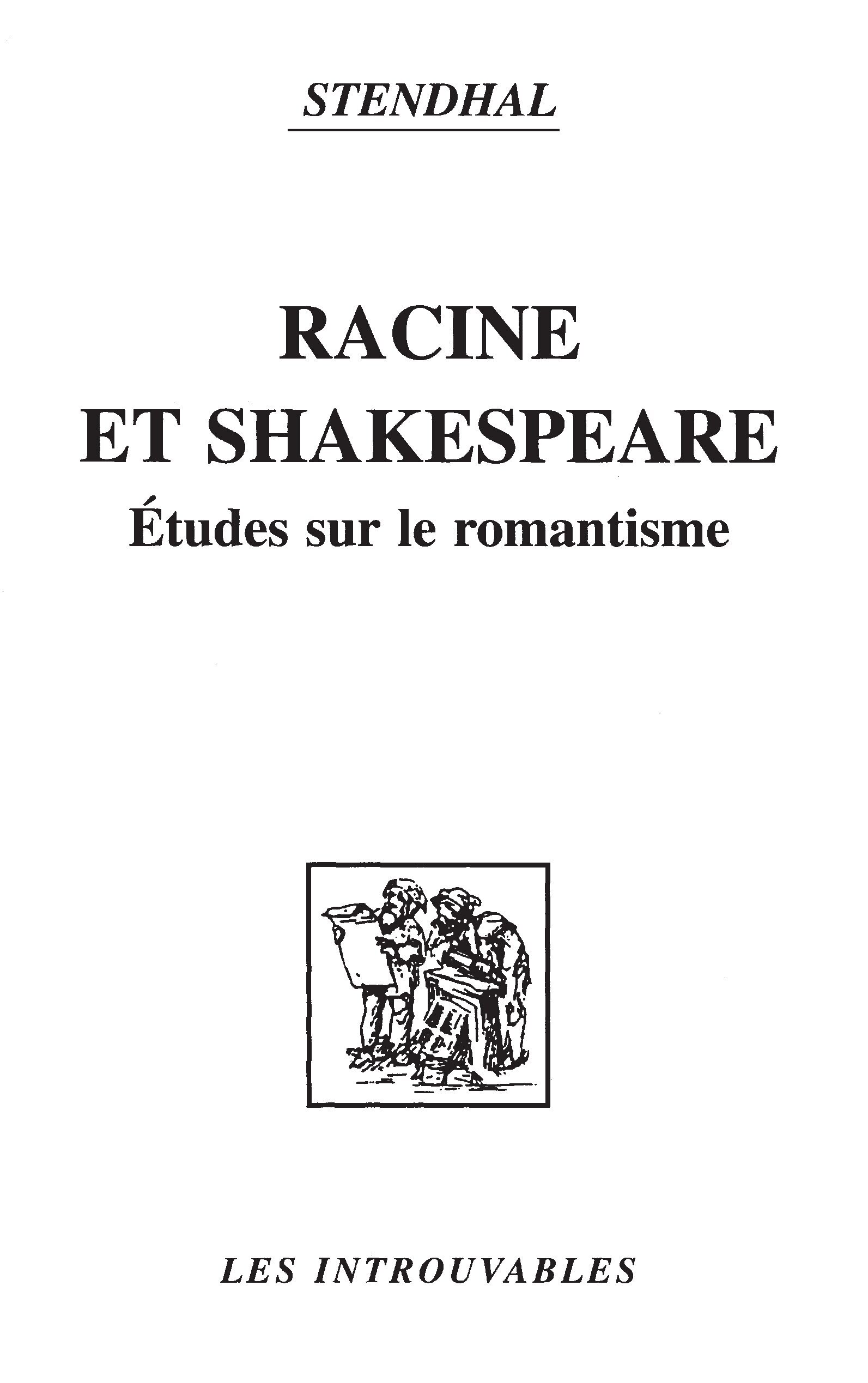 Racine et Shakspeare