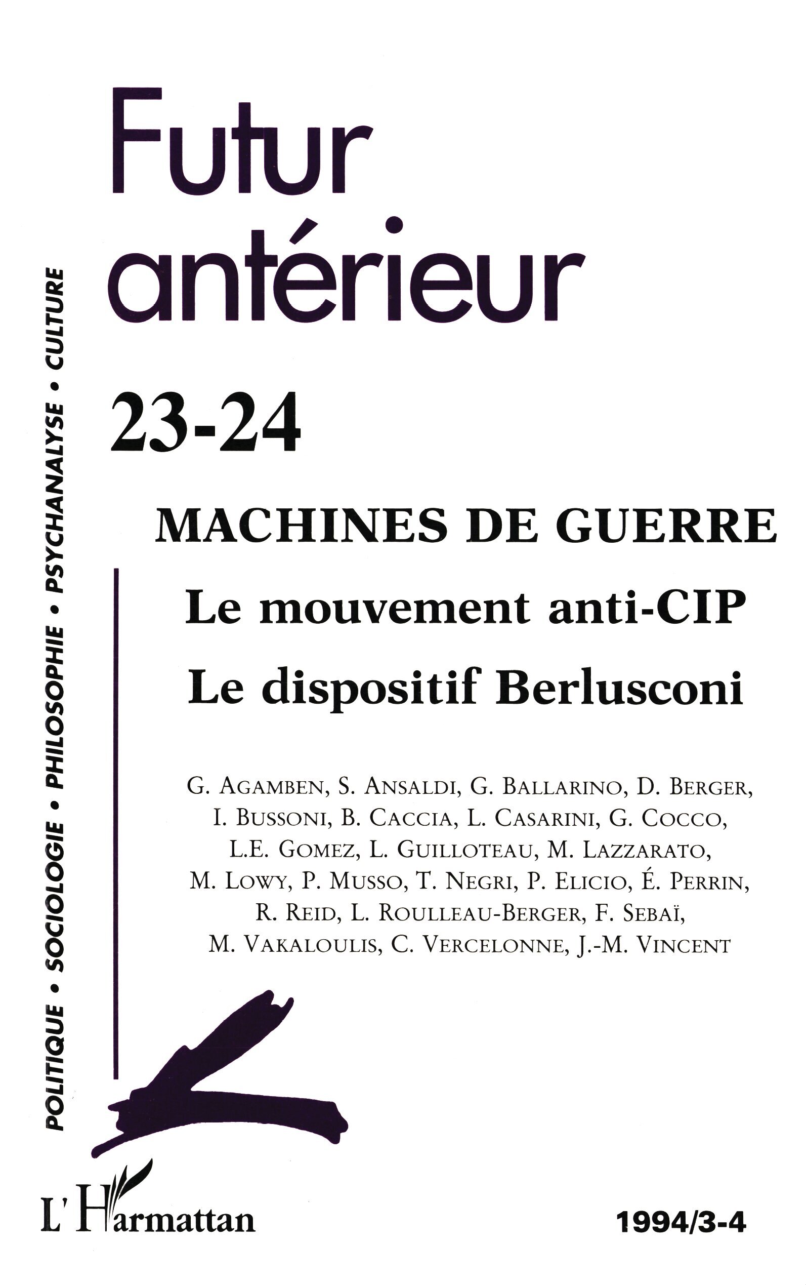 Futur antérieur, n° 23-24