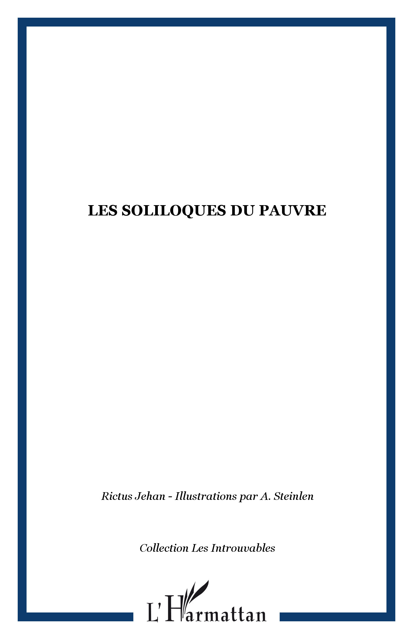 Les soliloques du pauvre
