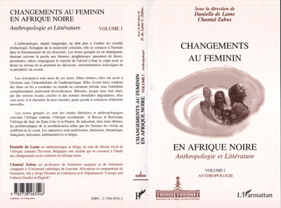 CHANGEMENTS AU FEMININ EN AFRIQUE NOIRE