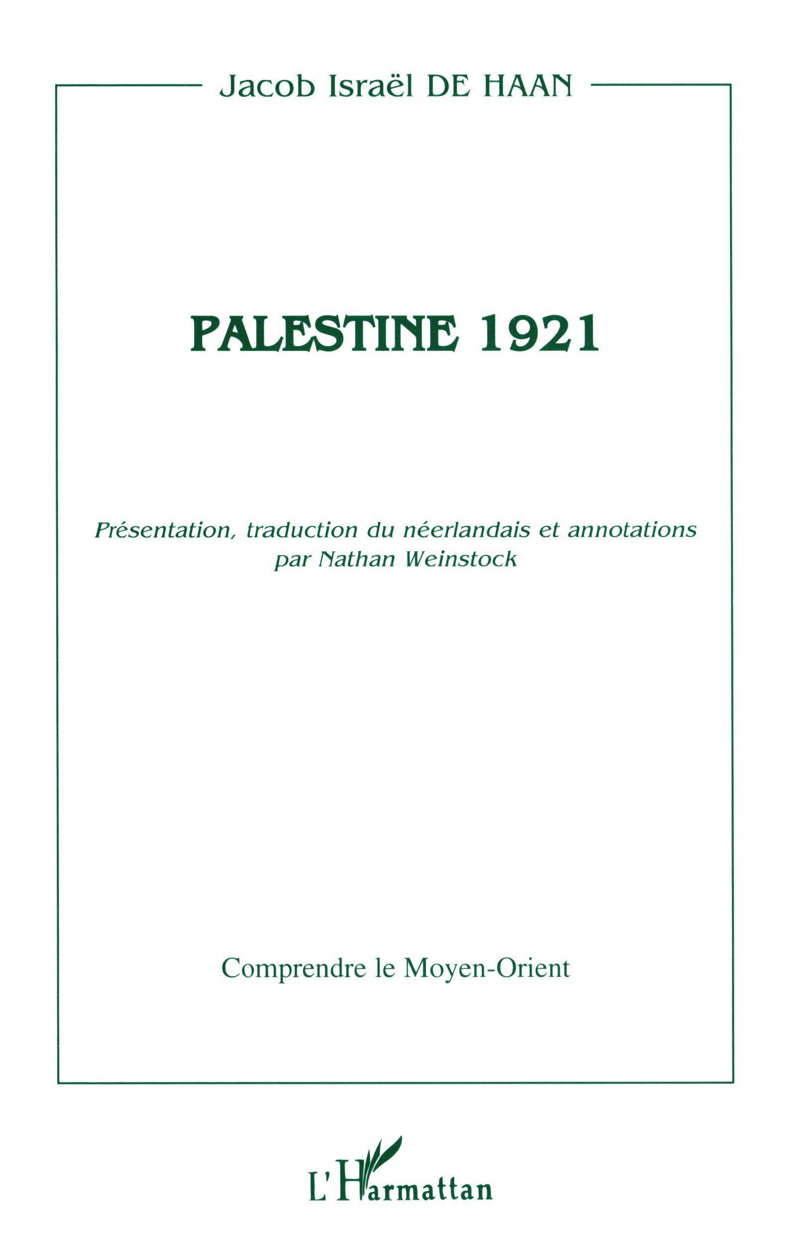 Palestine 1921