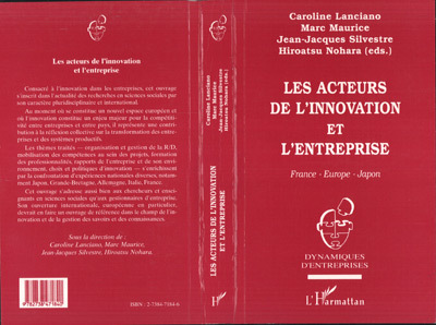 ACTEURS DE L'INNOVATION ET L'ENTREPRISE
