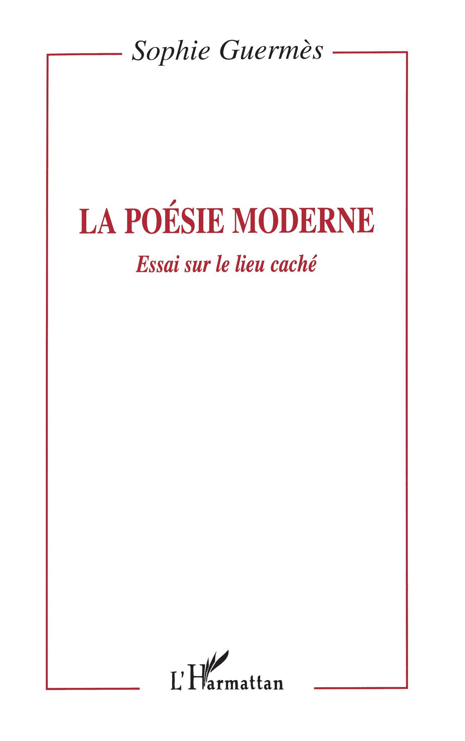 La poésie moderne