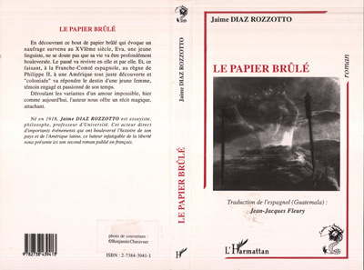 Le papier brûlé