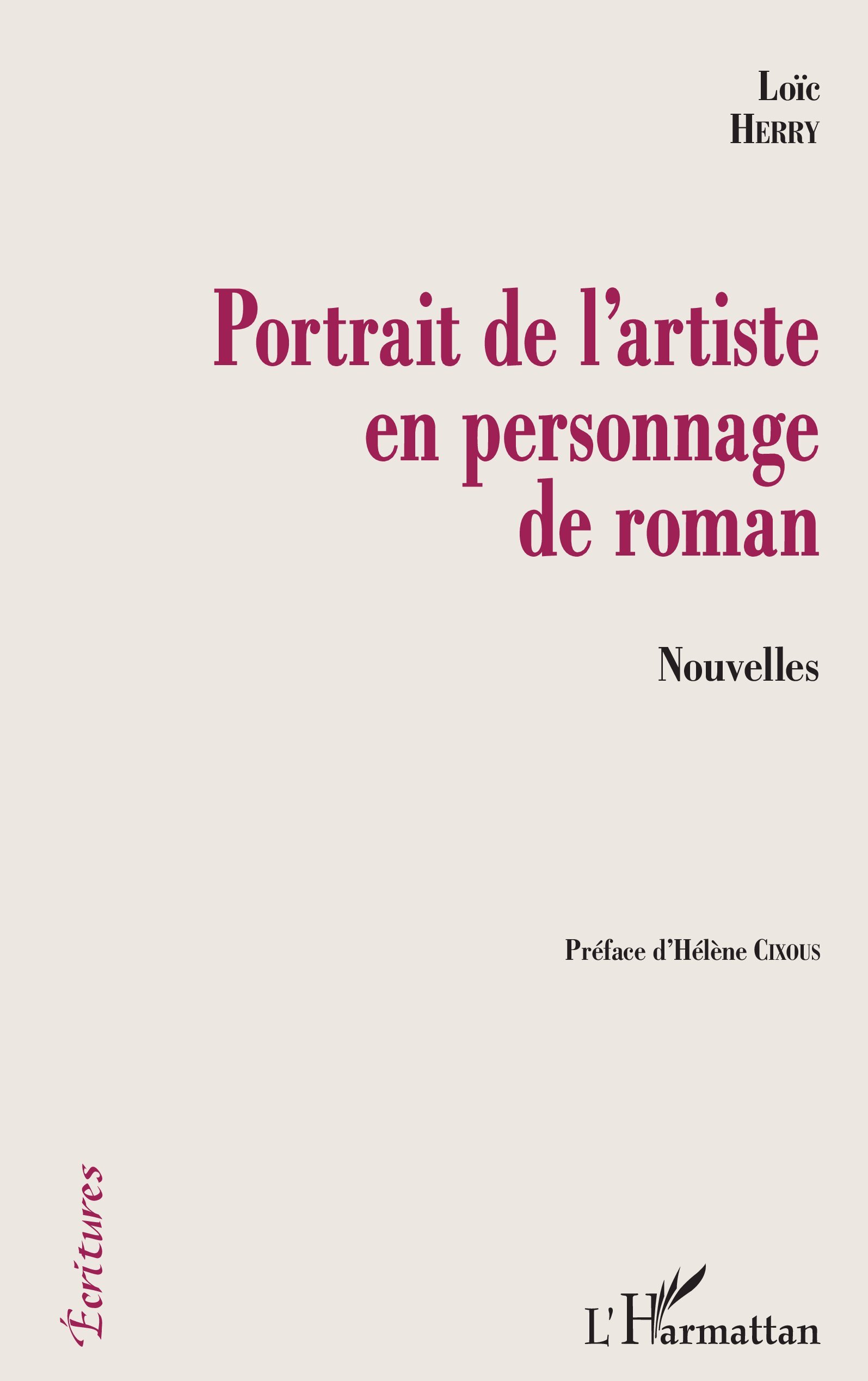 PORTRAIT DE L'ARTISTE EN PERSONNAGE DE ROMAN