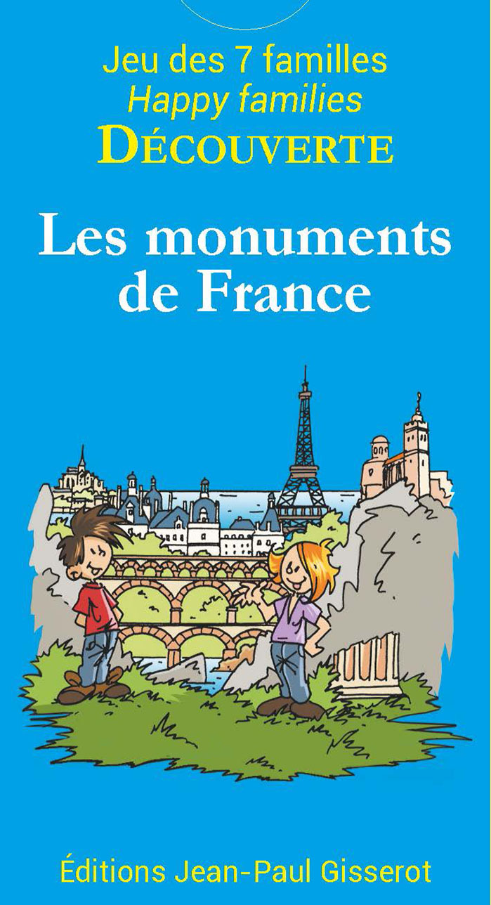 JEU DES 7 FAMILLES DECOUVERTE - LES MONUMENTS DE FRANCE