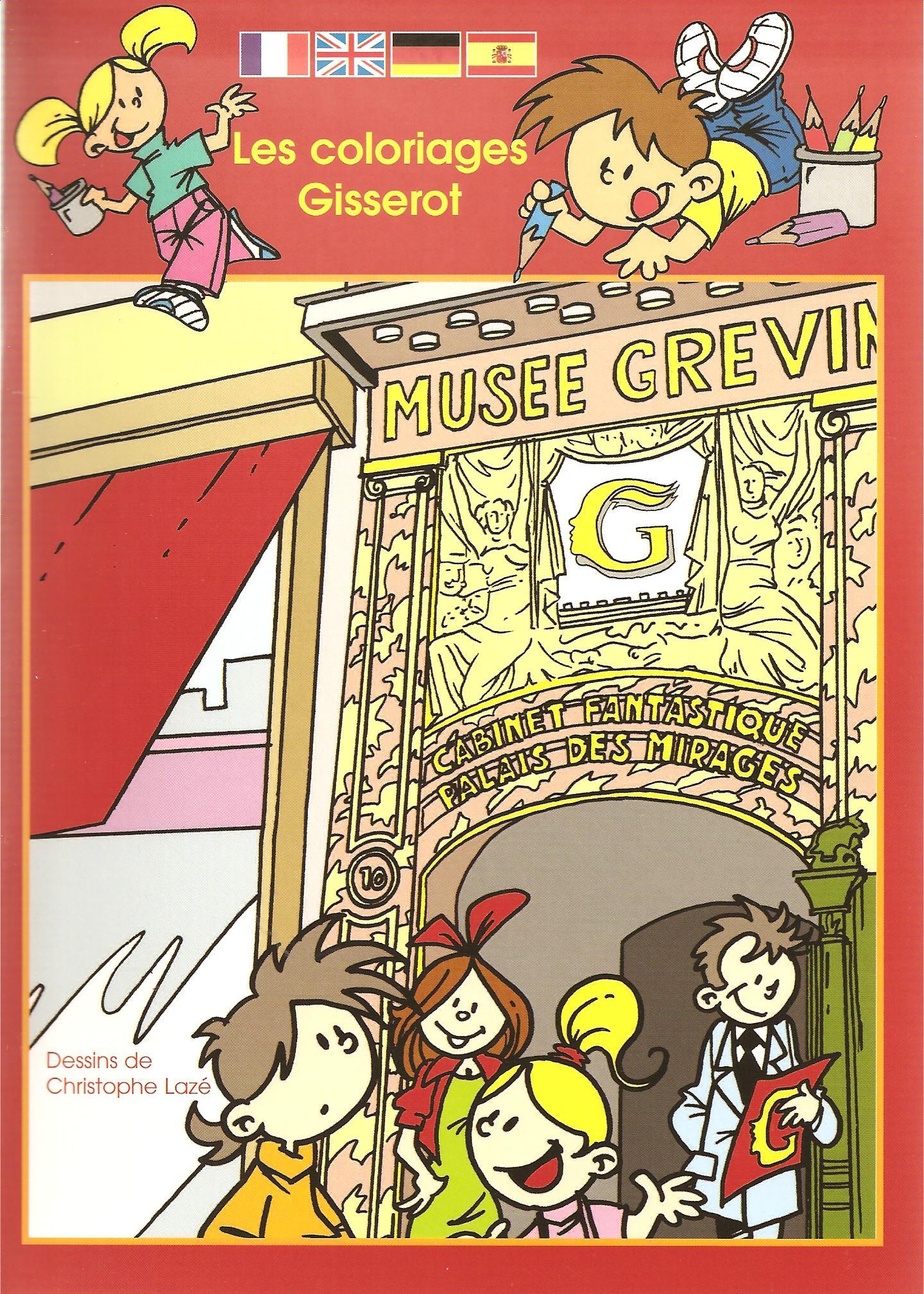 MUSEE GREVIN - COLORIAGES
