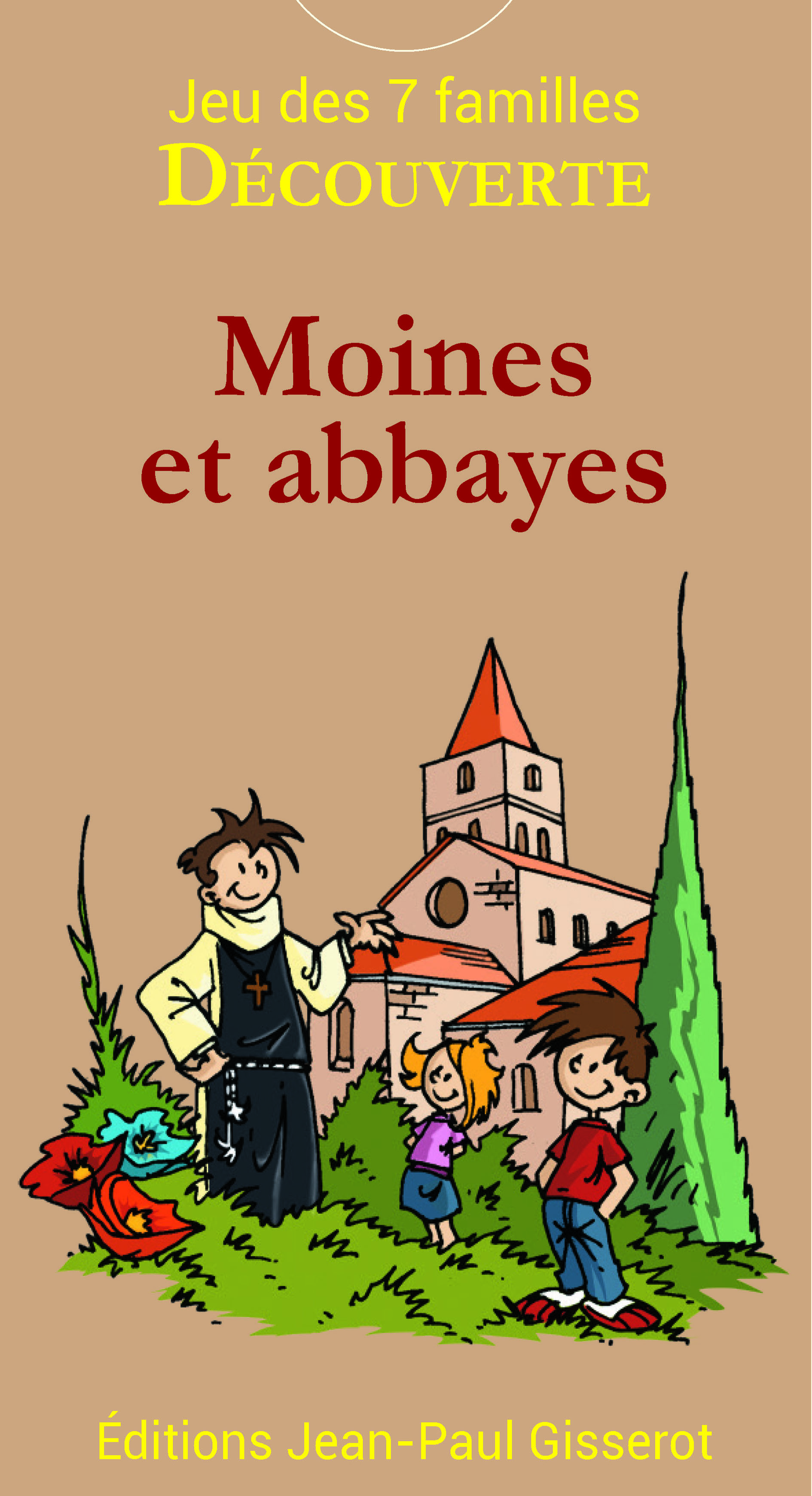 JEUX 7 FAMILLES DECOUVERTE: MOINES ET ABBAYES