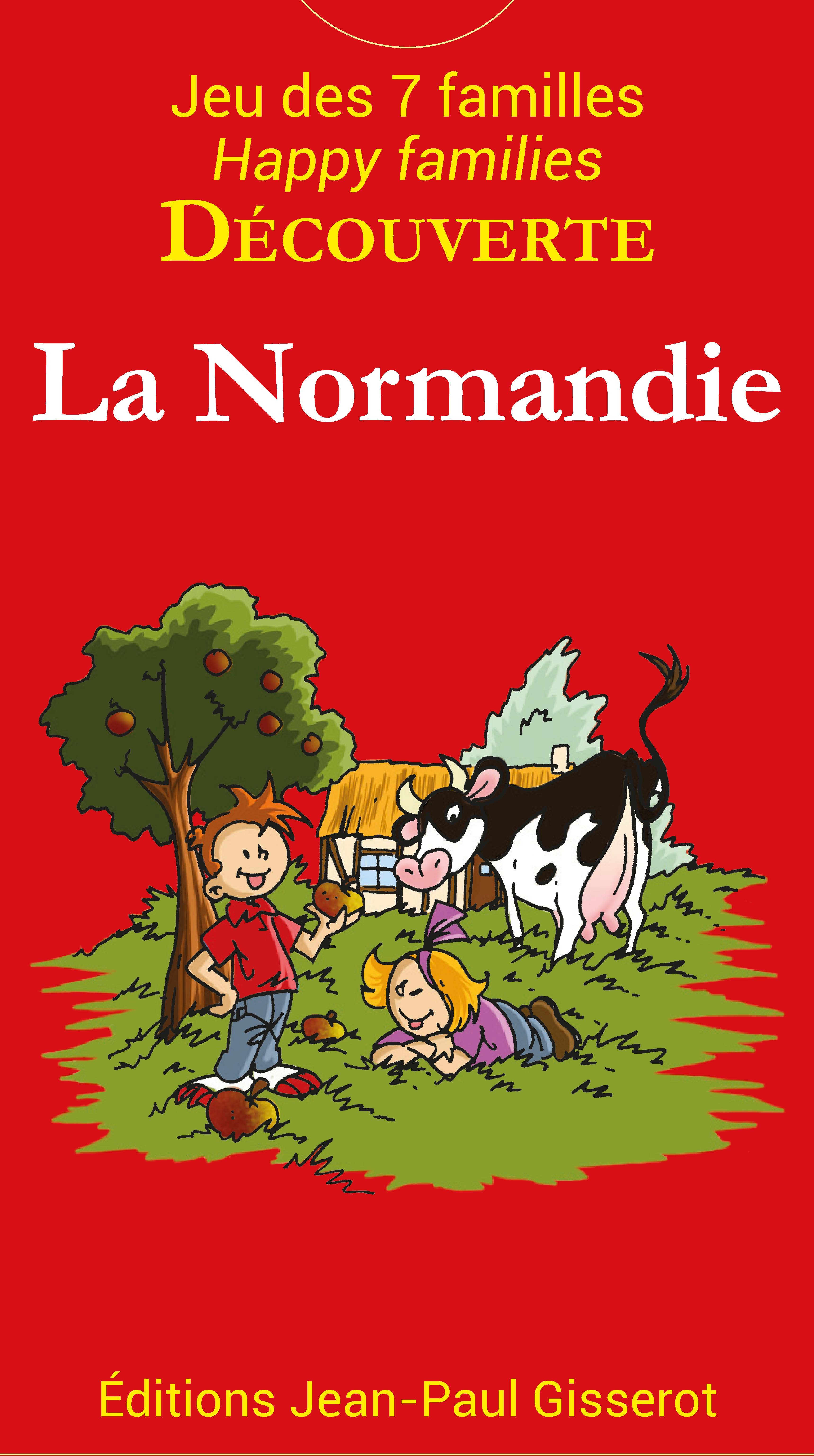 JEU DES 7 FAMILLES DECOUVERTE - LA NORMANDIE
