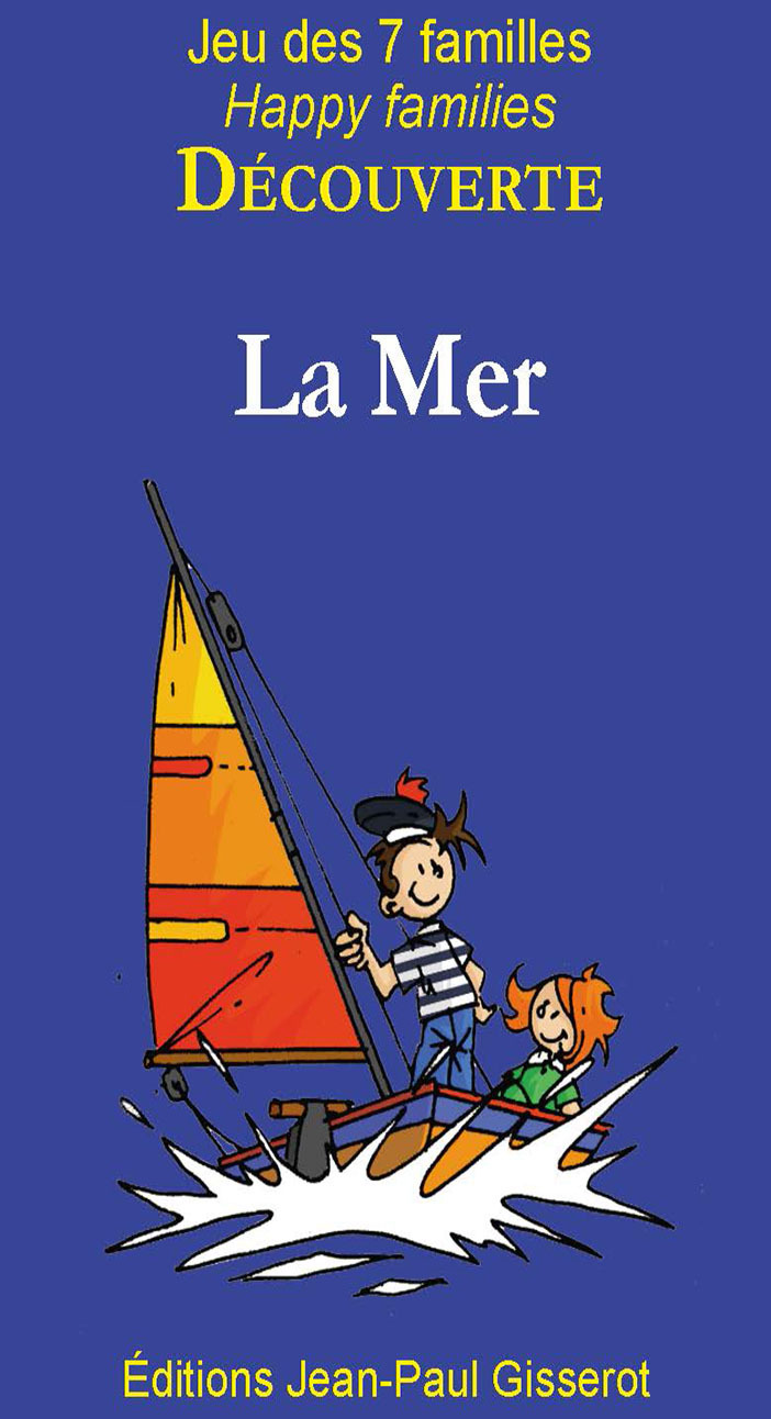 JEU DE 7 FAMILLES : LA MER
