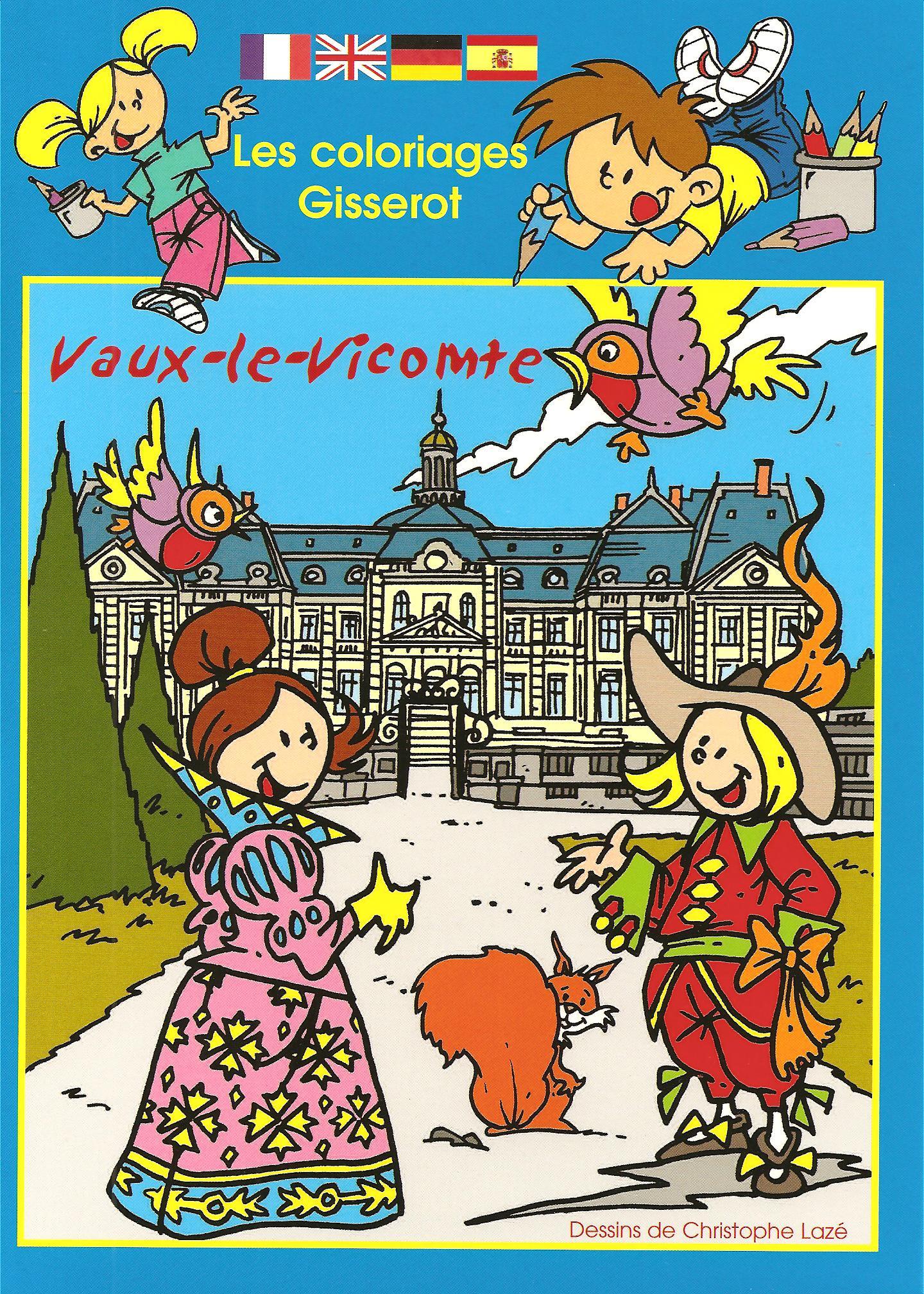 VAUX-LE-VICOMTE - COLORIAGES
