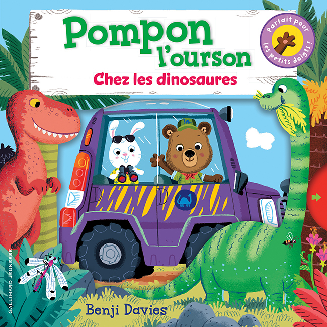 Pompon l'ourson chez les dinosaures