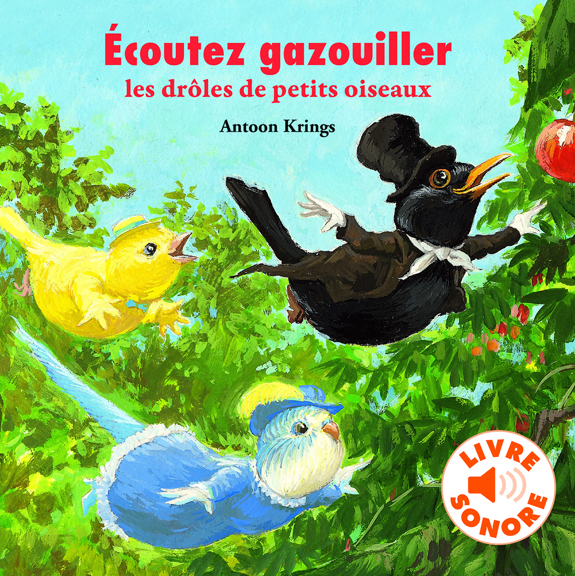 ECOUTEZ GAZOUILLER LES DROLES DE PETITS OISEAUX