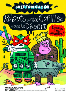 ROBOTS CONTRE GORILLES DANS LE DESERT