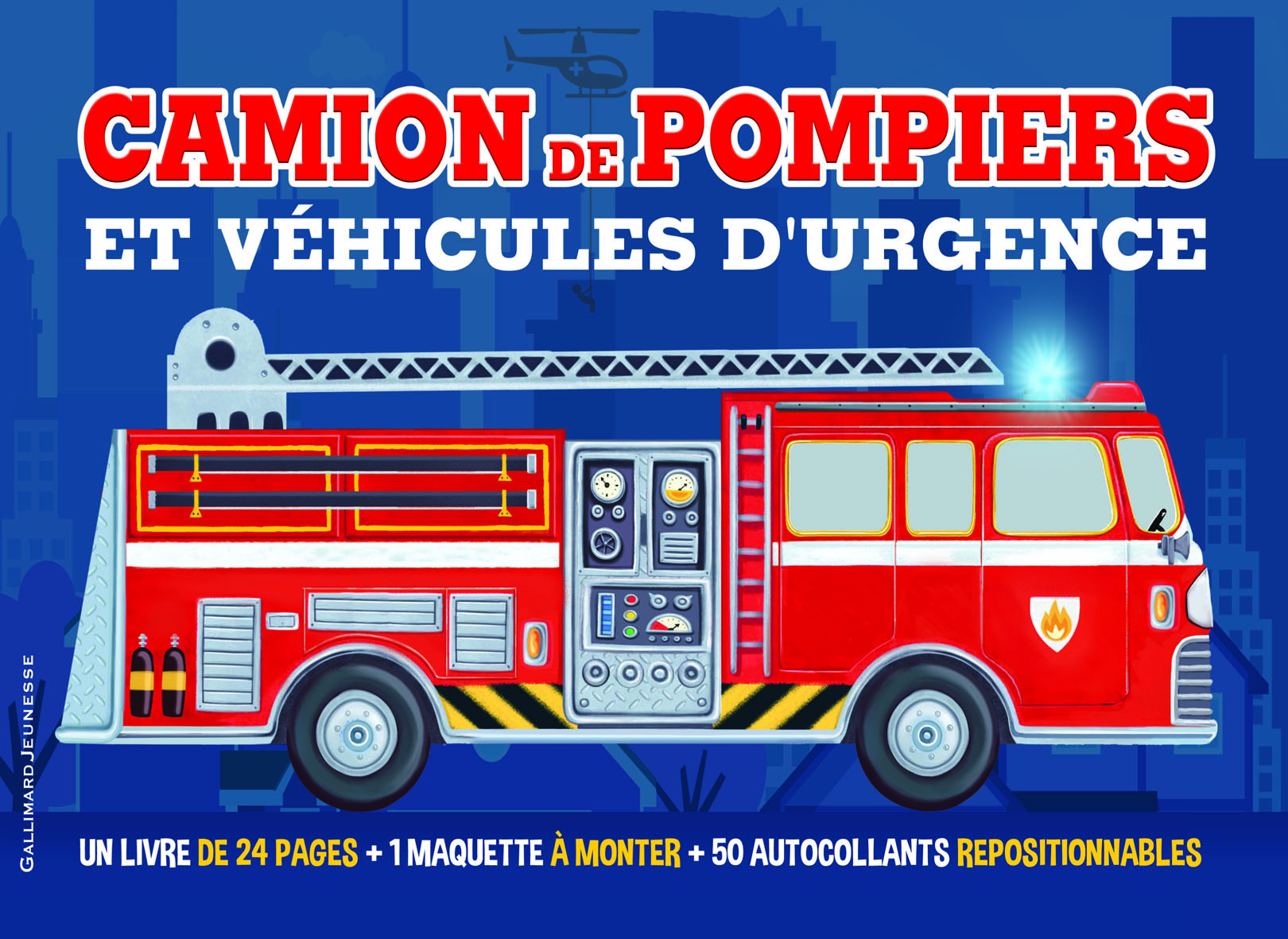 Camion de pompiers et véhicules d'urgence