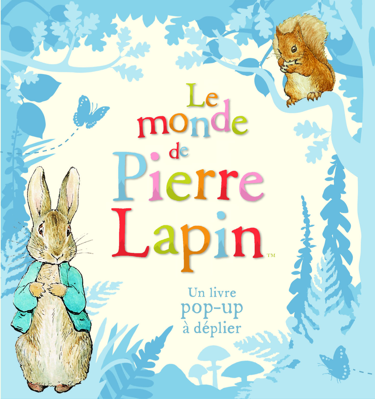 LE MONDE DE PIERRE LAPIN MINI LIVRE POP-UP A DEPLIER