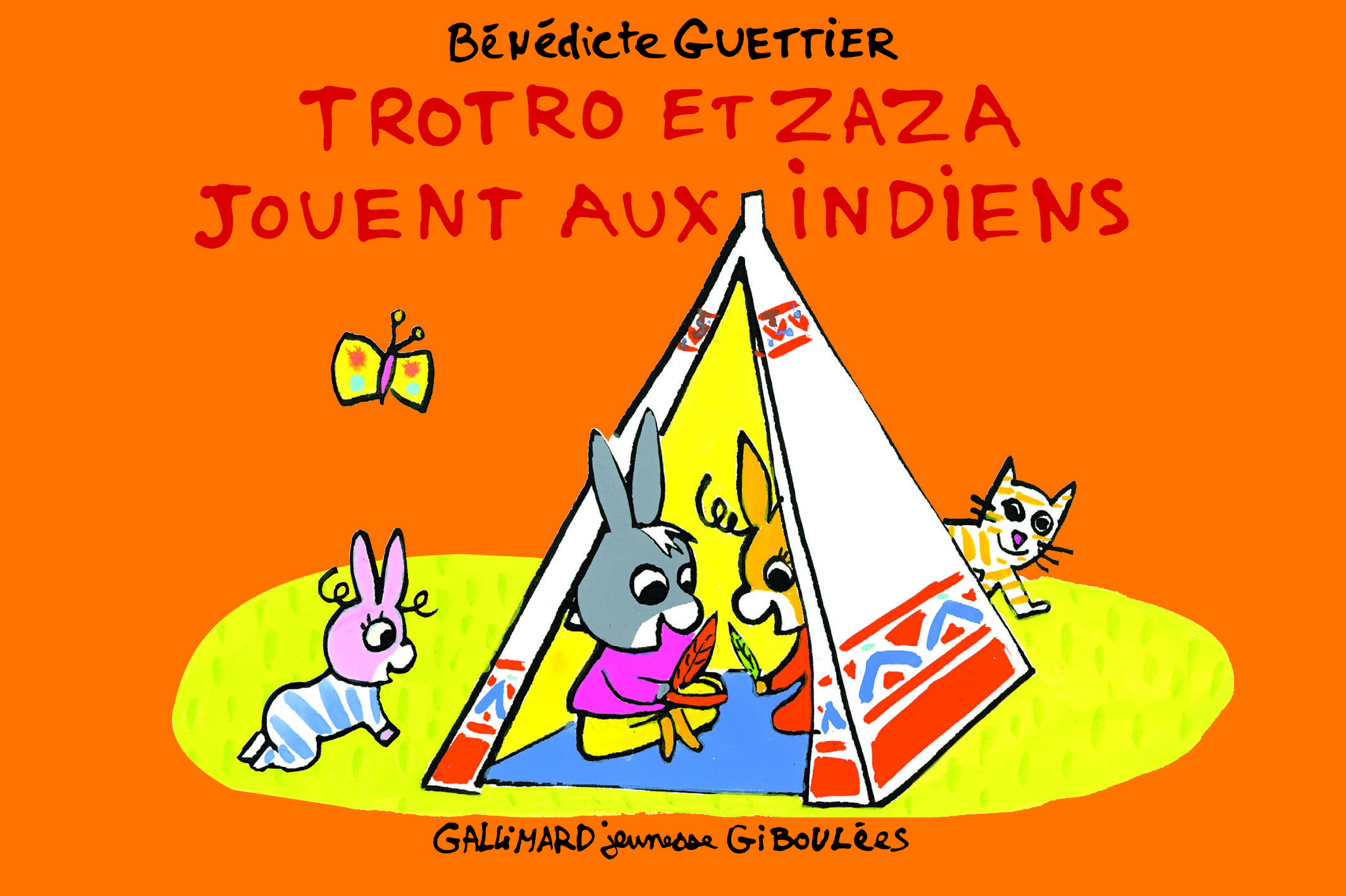 Trotro et Zaza jouent aux indiens