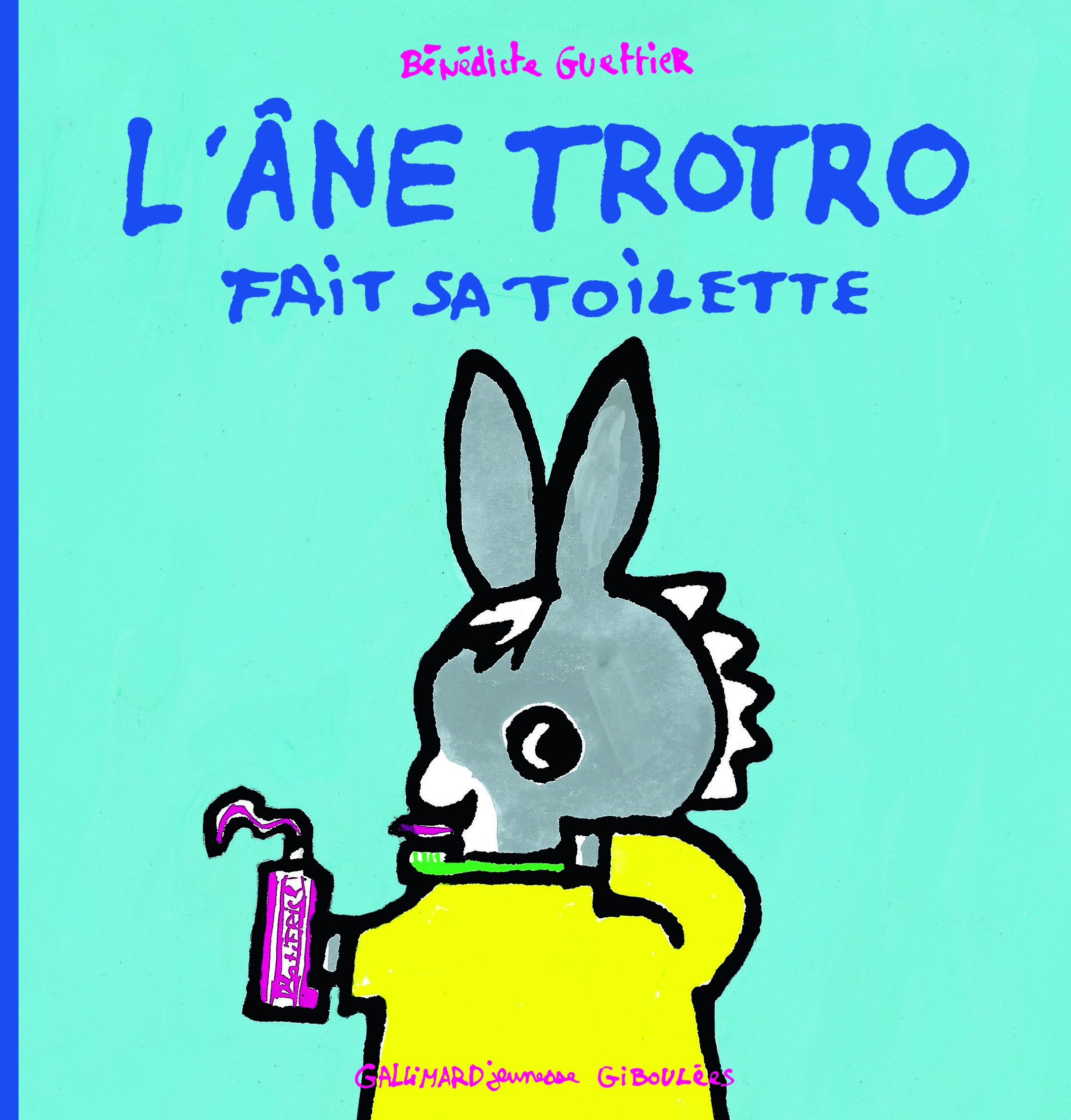 L'âne Trotro fait sa toilette