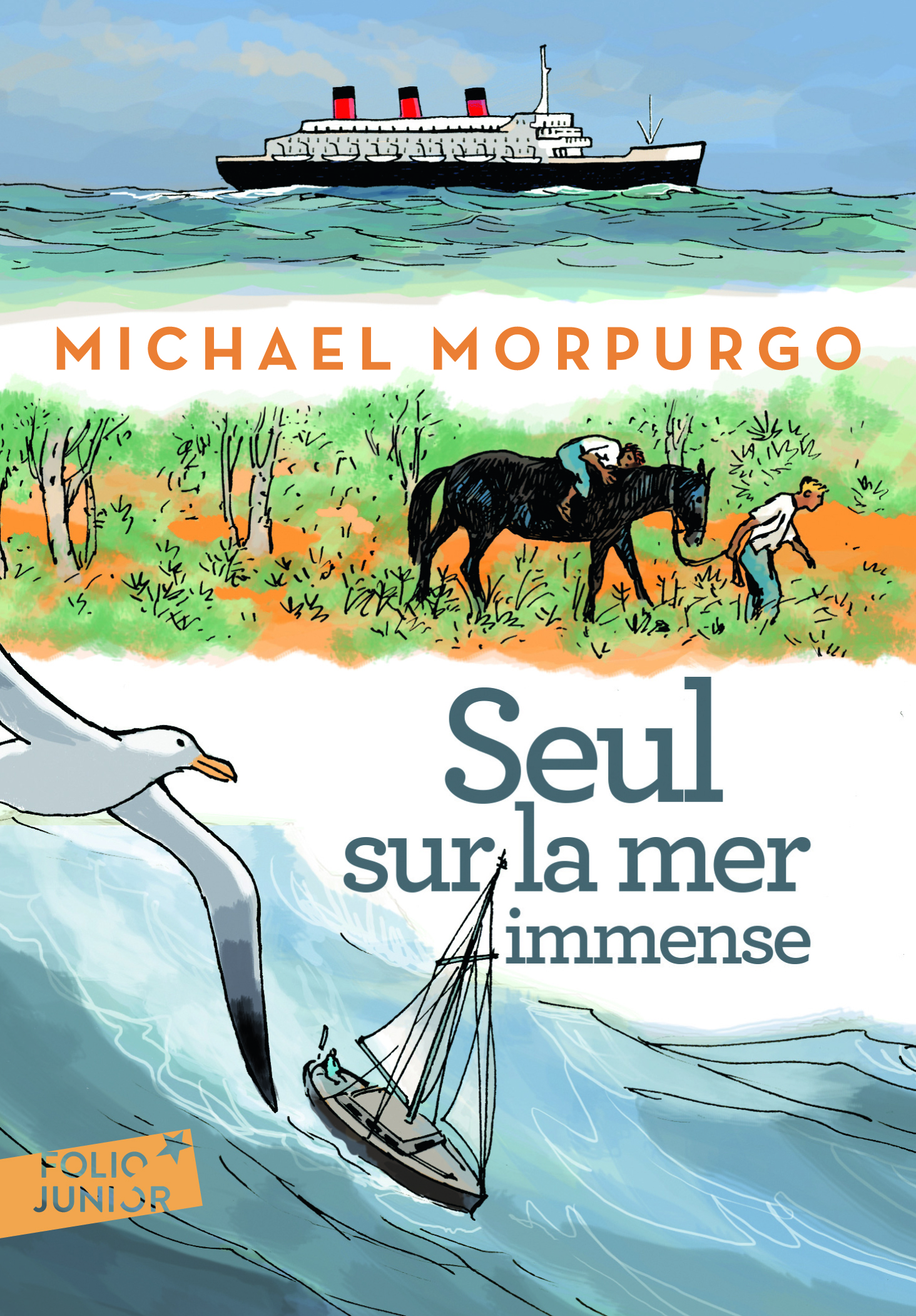 Seul sur la mer immense