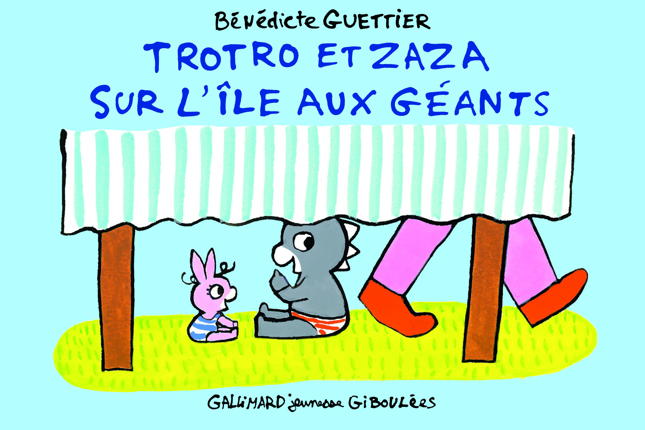 Trotro et Zaza sur l'île aux géants