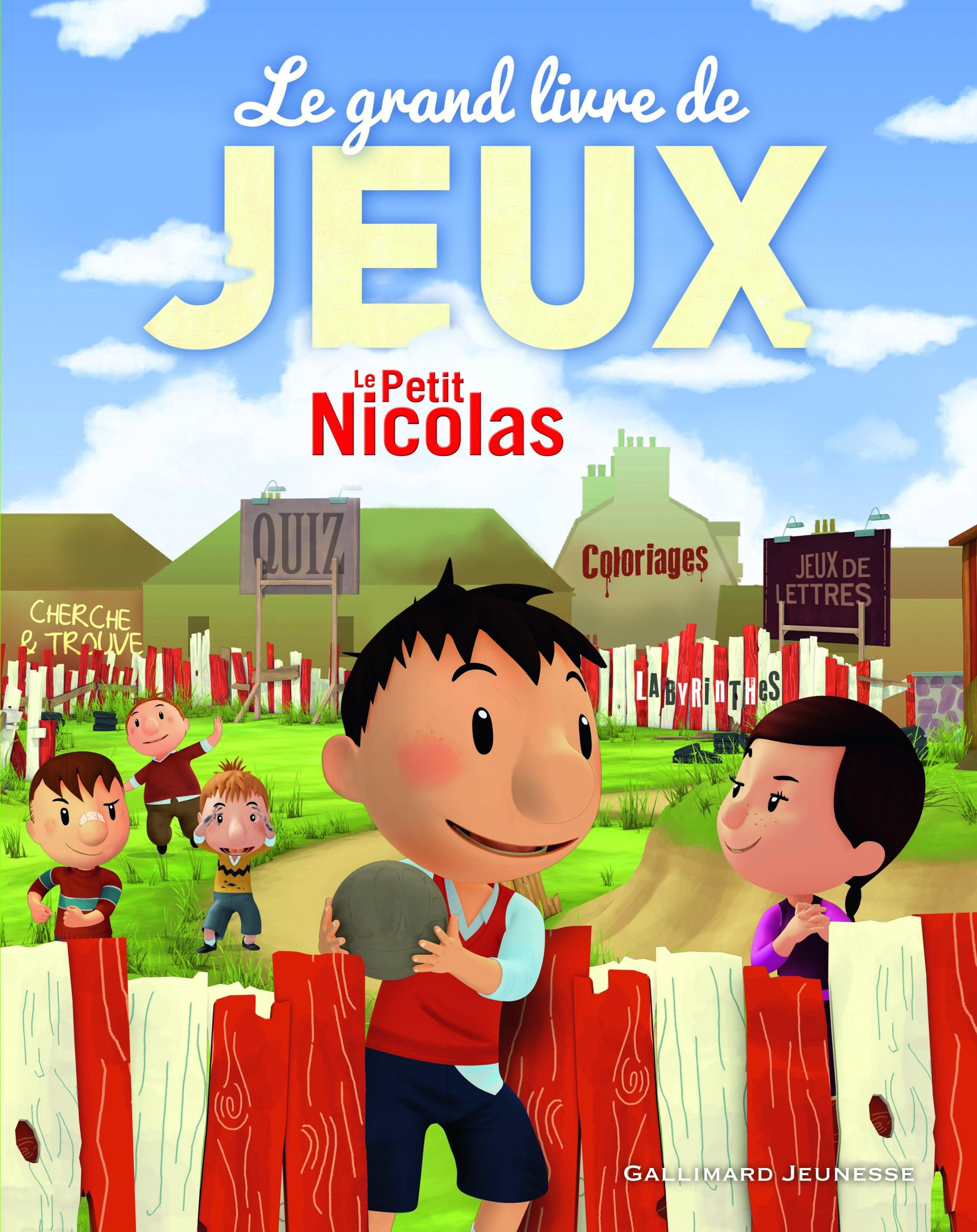 LE PETIT NICOLAS : LE GRAND LIVRE DE JEUX