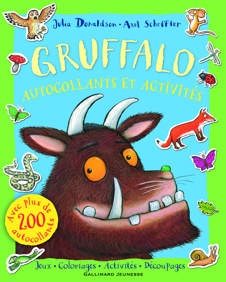 Gruffalo autocollants et activités