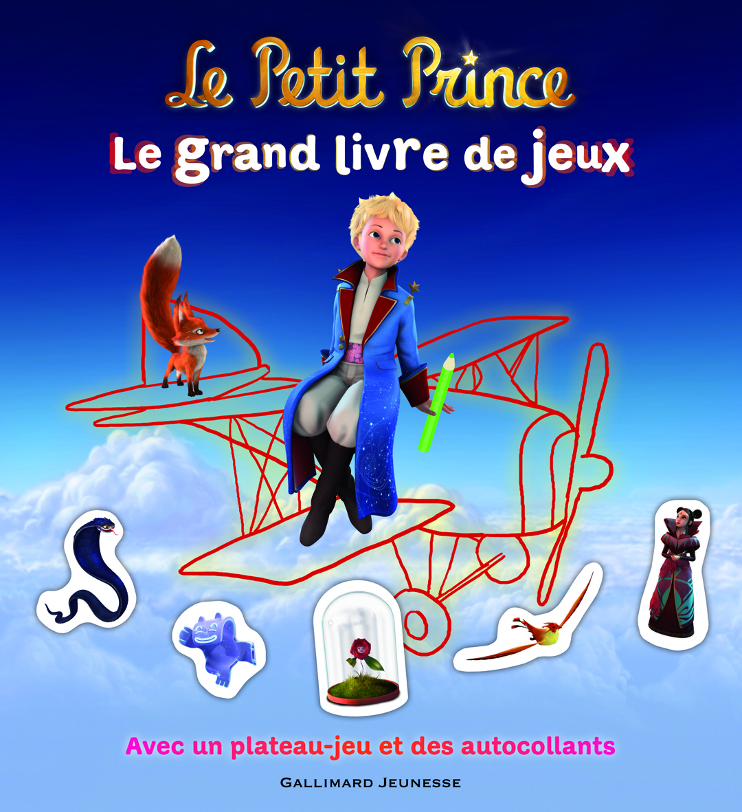 LE PETIT PRINCE - LE GRAND LIVRE DE JEUX