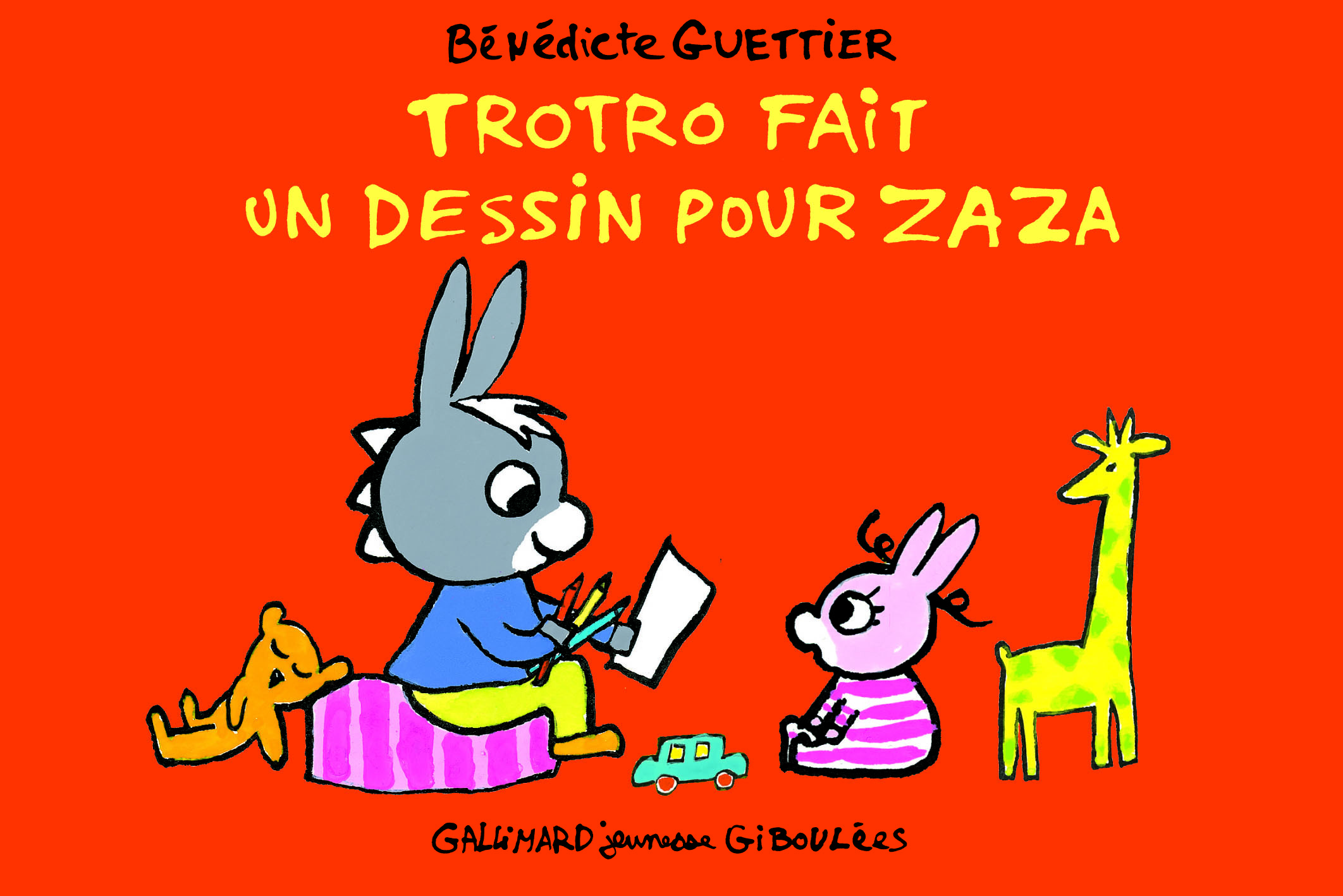 Trotro fait un dessin pour Zaza