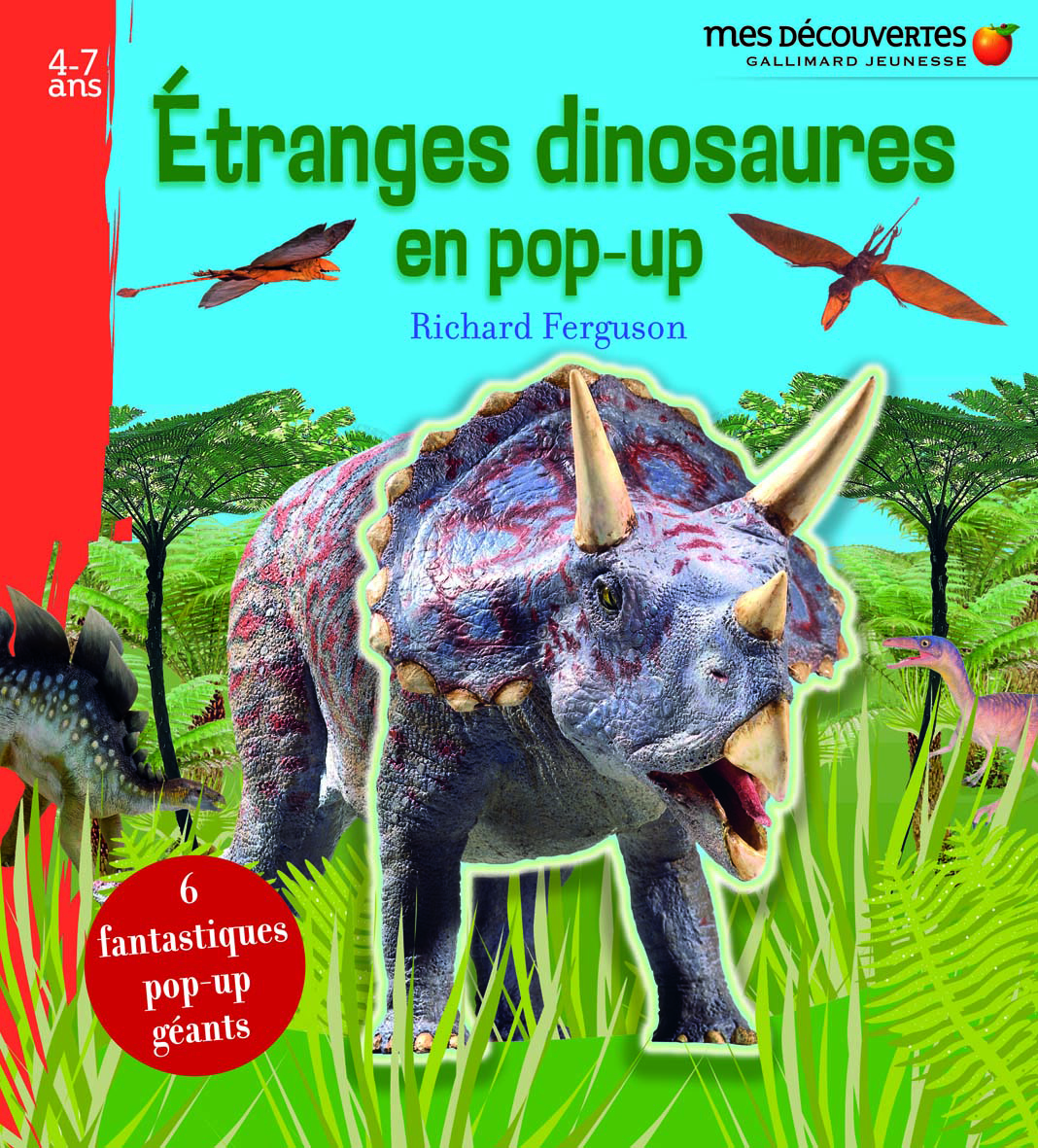 Étranges dinosaures en pop-up
