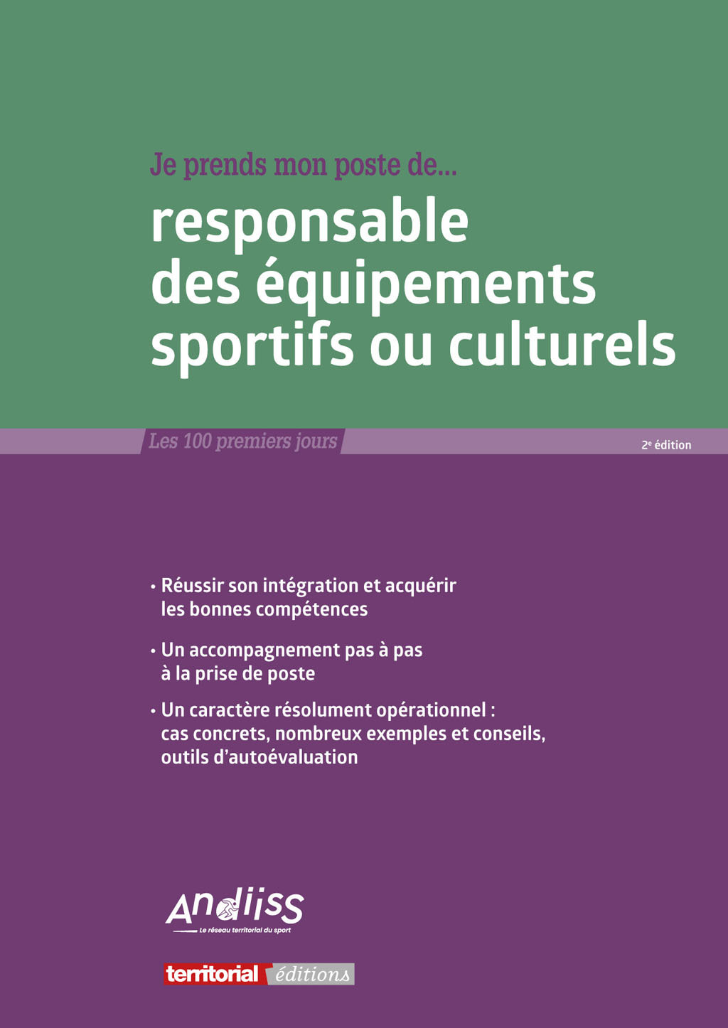 Je prends mon poste de responsable des équipements sportifs ou culturels