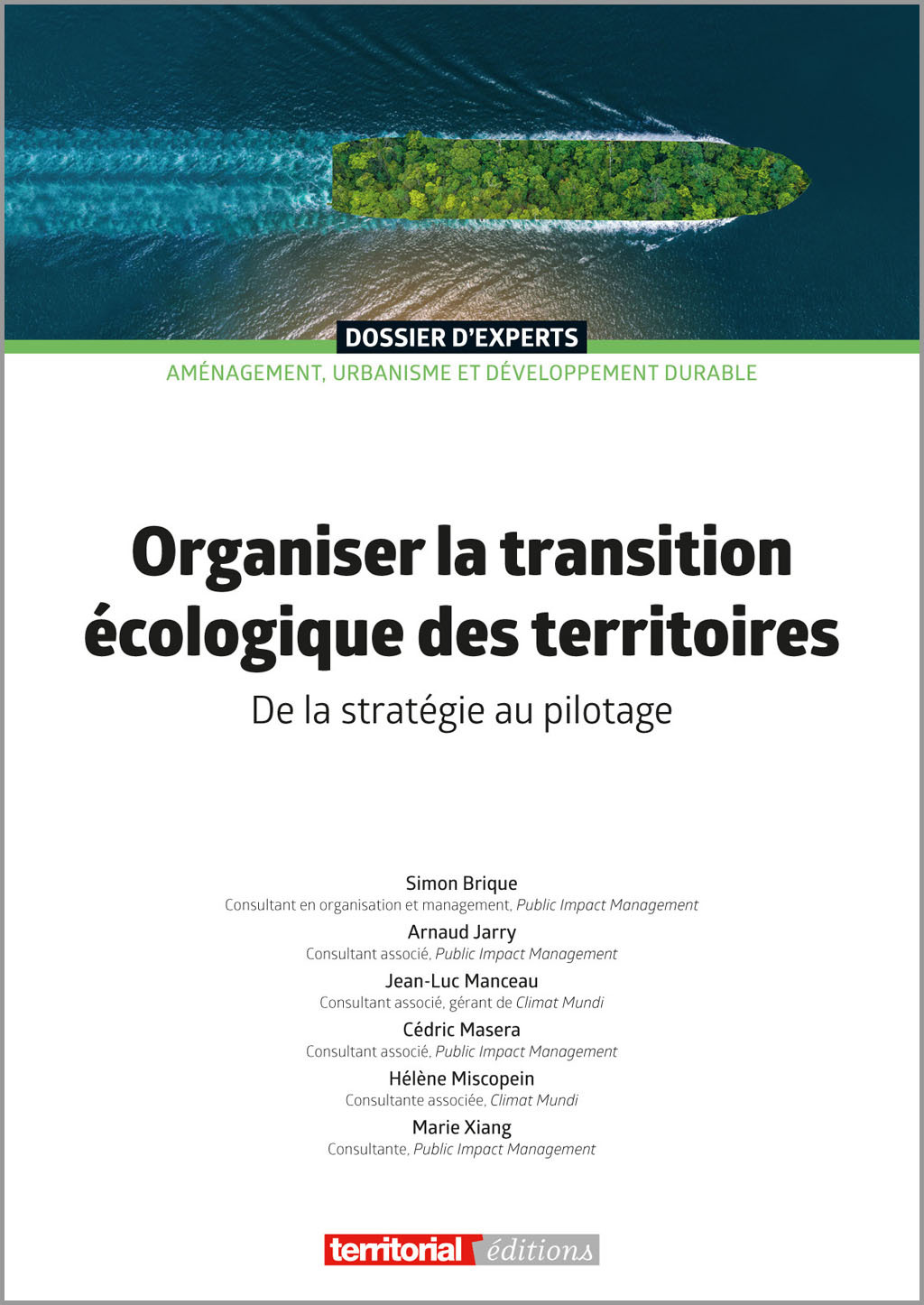 Organiser la transition écologique des territoires