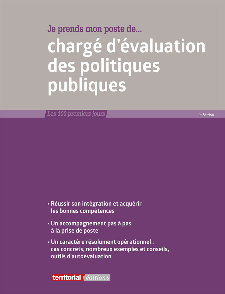 Je prends mon poste de chargé d’évaluation des politiques publiques