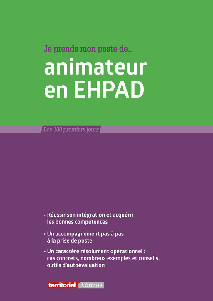 Je prends mon poste d’animateur en EHPAD