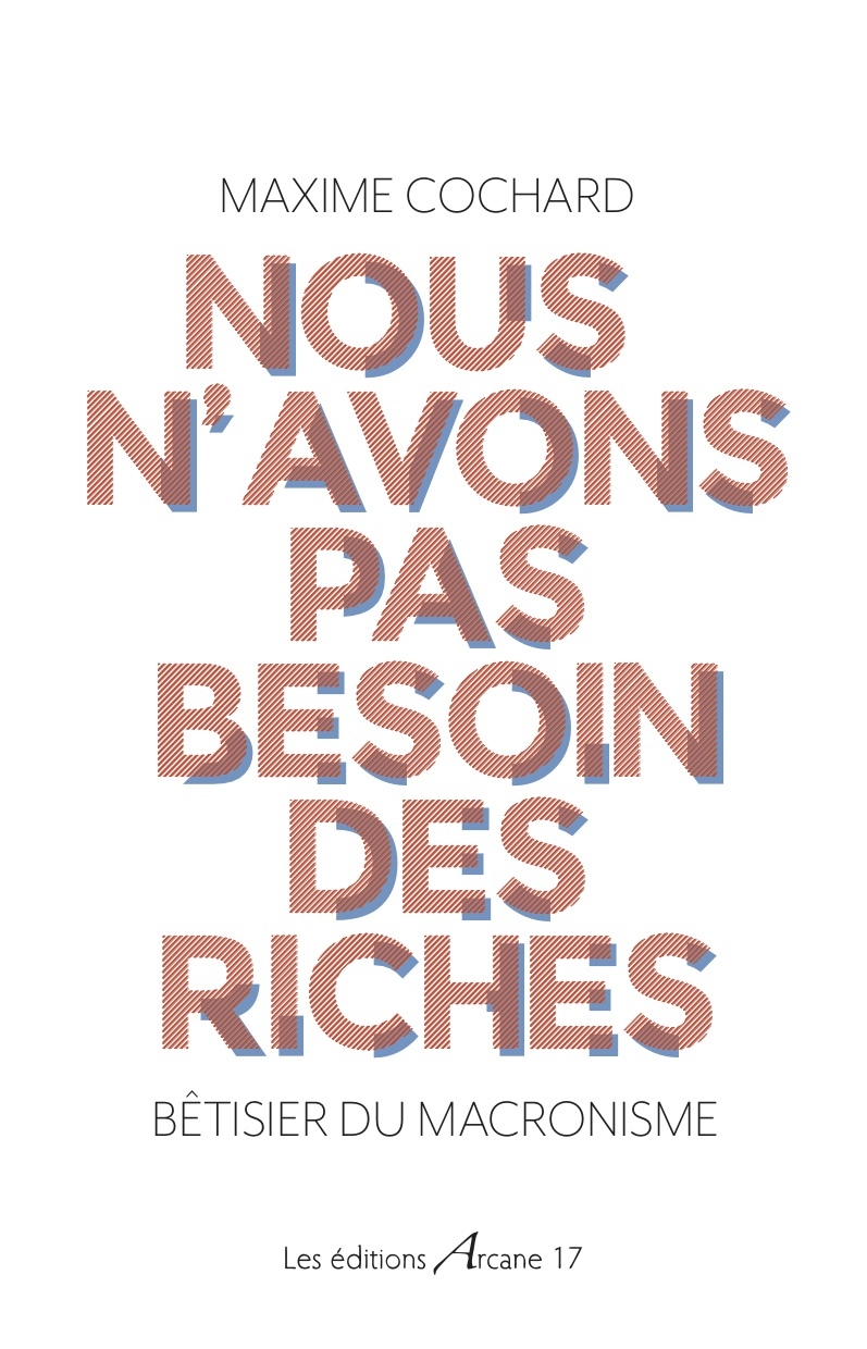 Nous n'avons pas besoin des riches