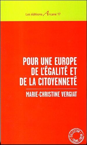 Pour Une Europe De L'Egalite Et De La Citoyennete