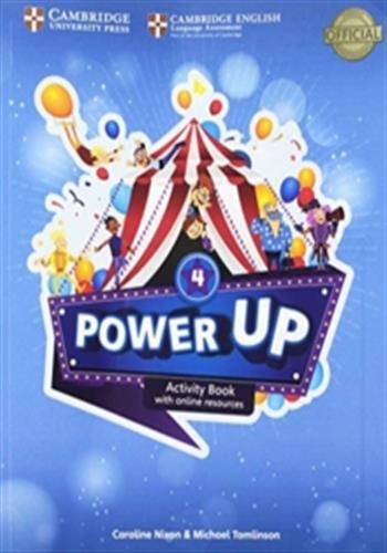 Power up level 4 activity book with online resources and home booklet