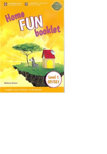 Home fun niveau 1 - cp/ce1 booklet édition française
