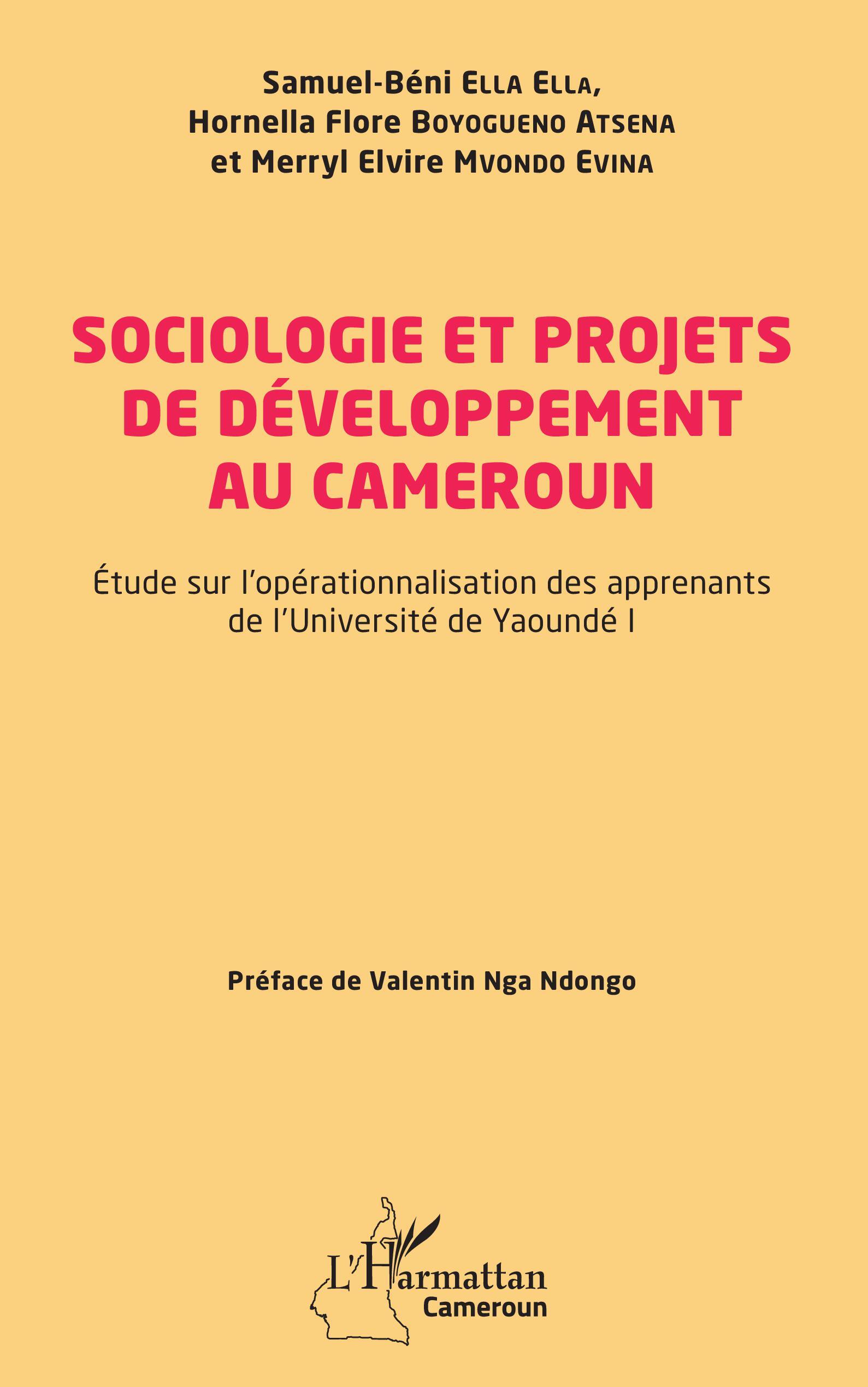 Sociologie et projets de développement au Cameroun