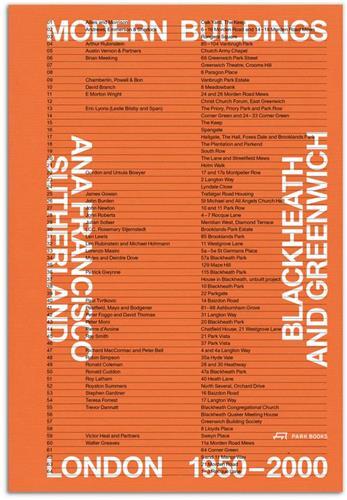 Modern Buildings in Blackheath and Greenwich /anglais