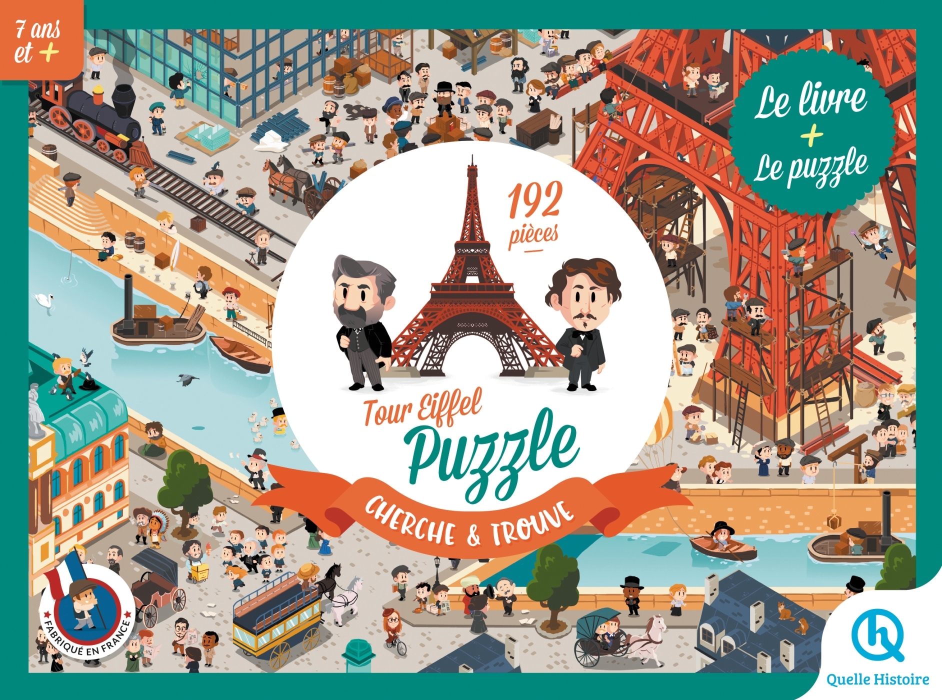 Puzzle Cherche et Trouve - La Tour Eiffel (2nde Ed)