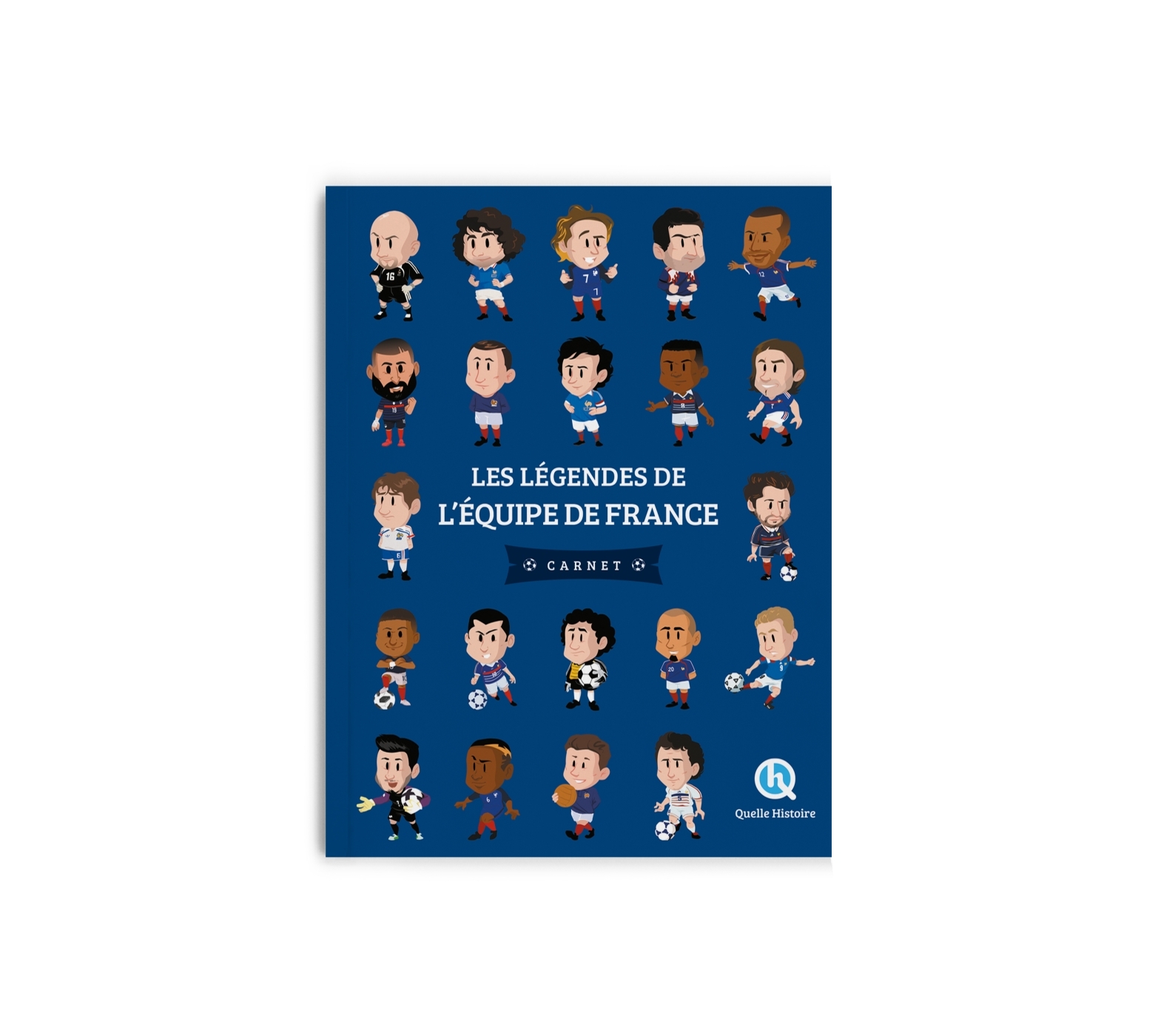 Les légendes du football - Carnet