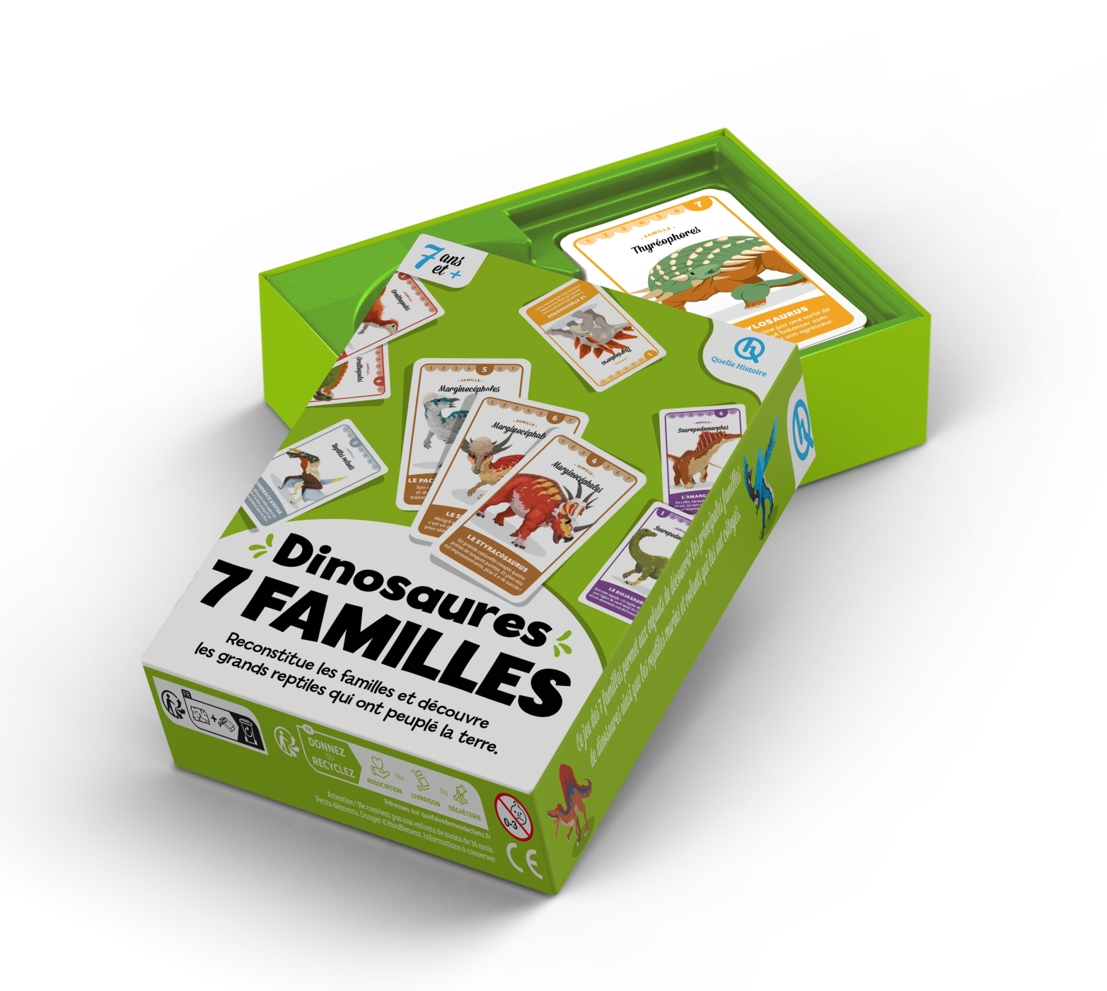 7 familles Les dinosaures