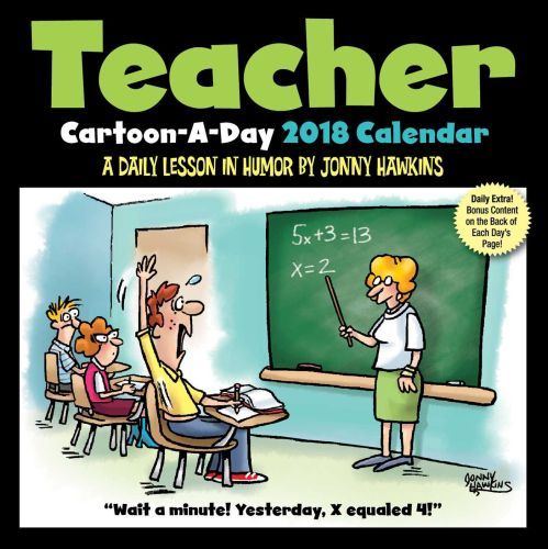 TEACHER CARTOON-A-DAY 2018