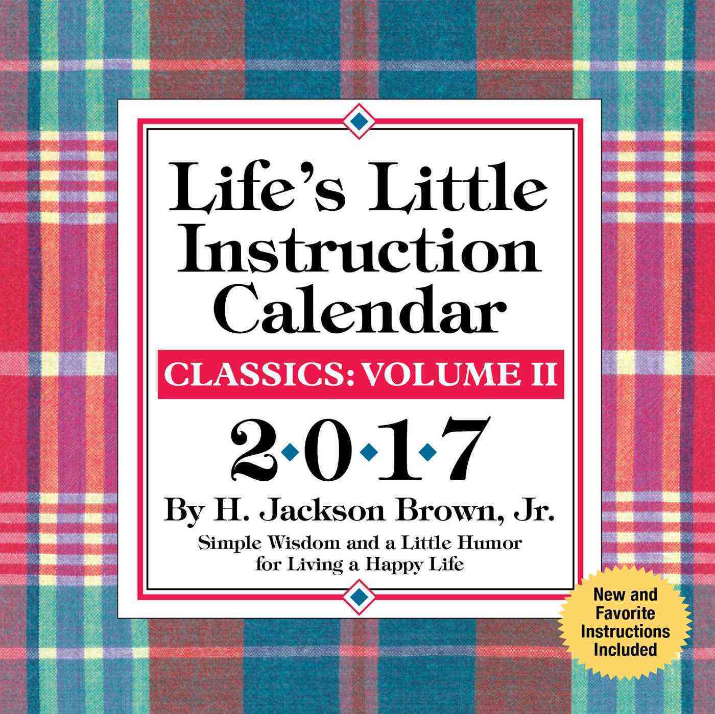 LIFE'S LITTLE INSTRUCTION 2017