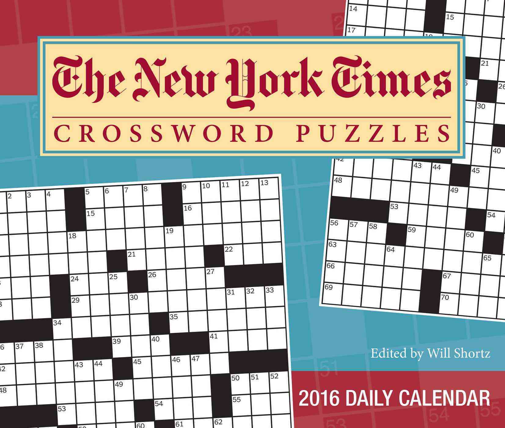 NEW YORK TIMES CROSSWORD PUZZLES 2016