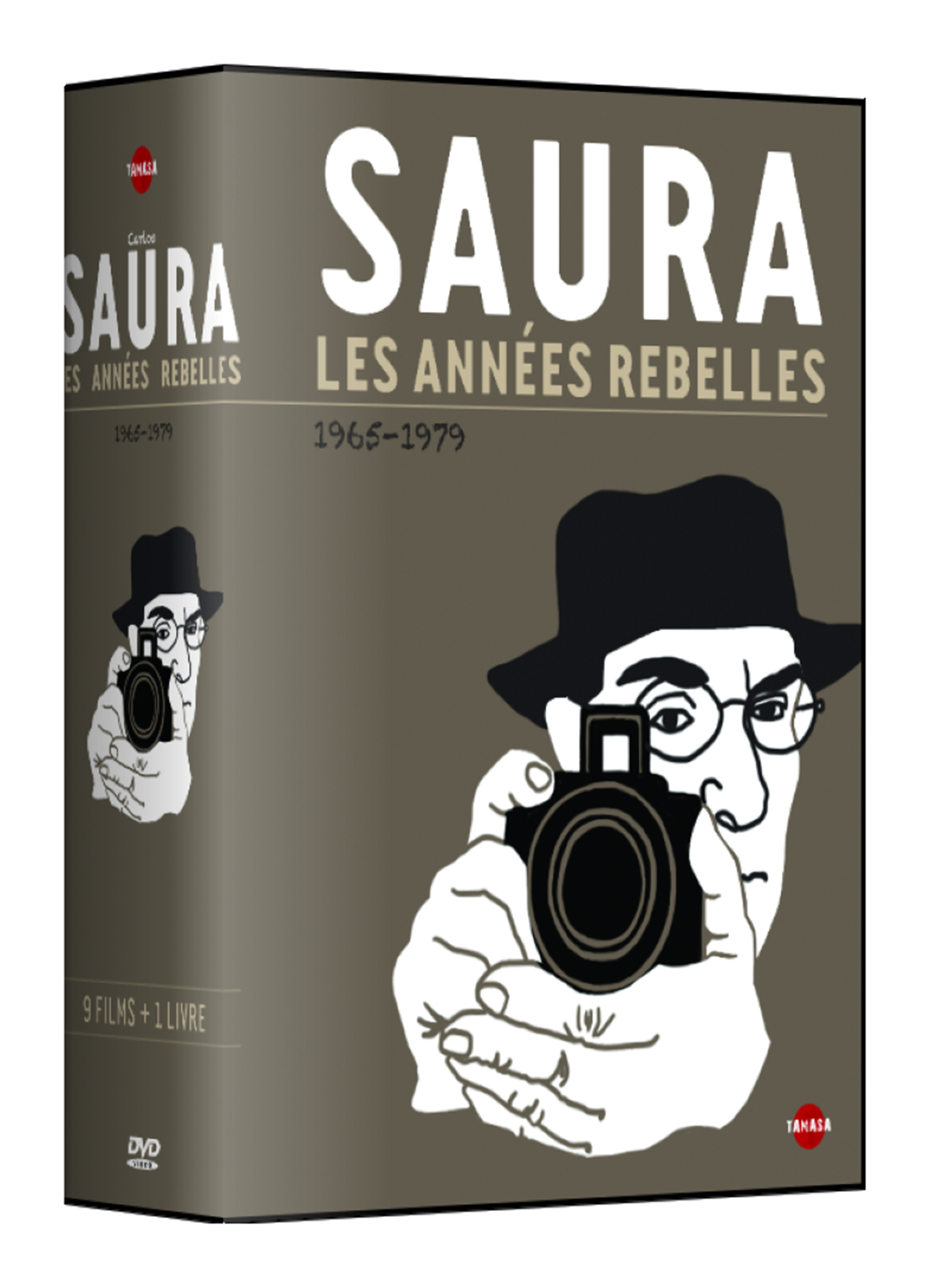 CARLOS SAURA ESSENTIEL LES ANNEES REBELLES 1965-1979 - 9 DVD + LIVRE